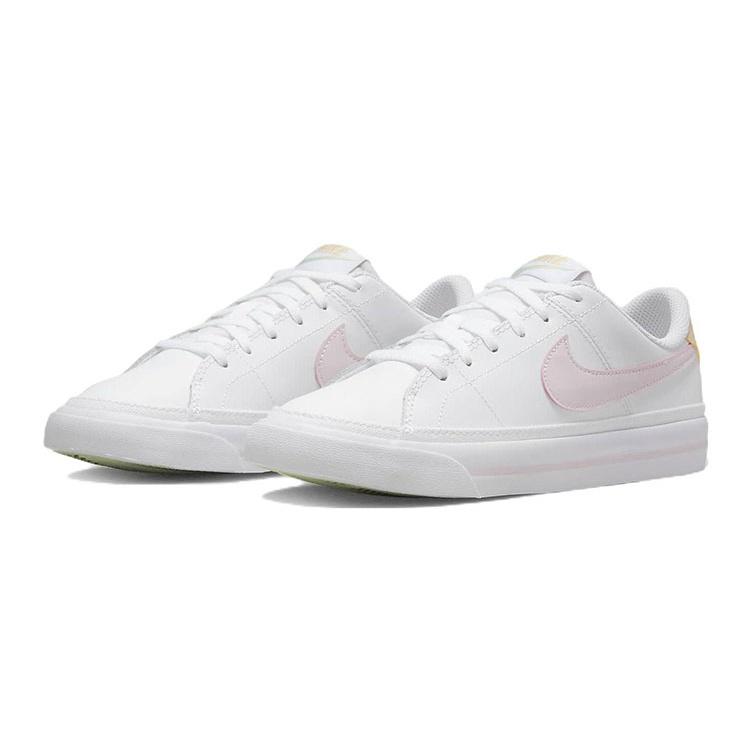 (GS) Nike Court Legacy 'White Pink Foam' Kids' DA5380-115