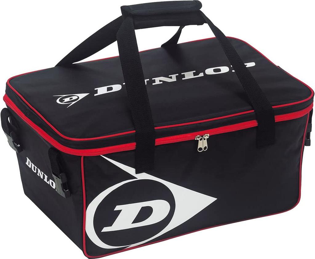 Ball Bag Black DST002 DUNLOP-Tennis 52×27×37cm