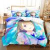 3D Anime THE IDOLM@STER Chieri Ogata Bedding Set Single Twin Full Queen King Size Bed Set Adult Kid Bedroom Duvet Cover Sets