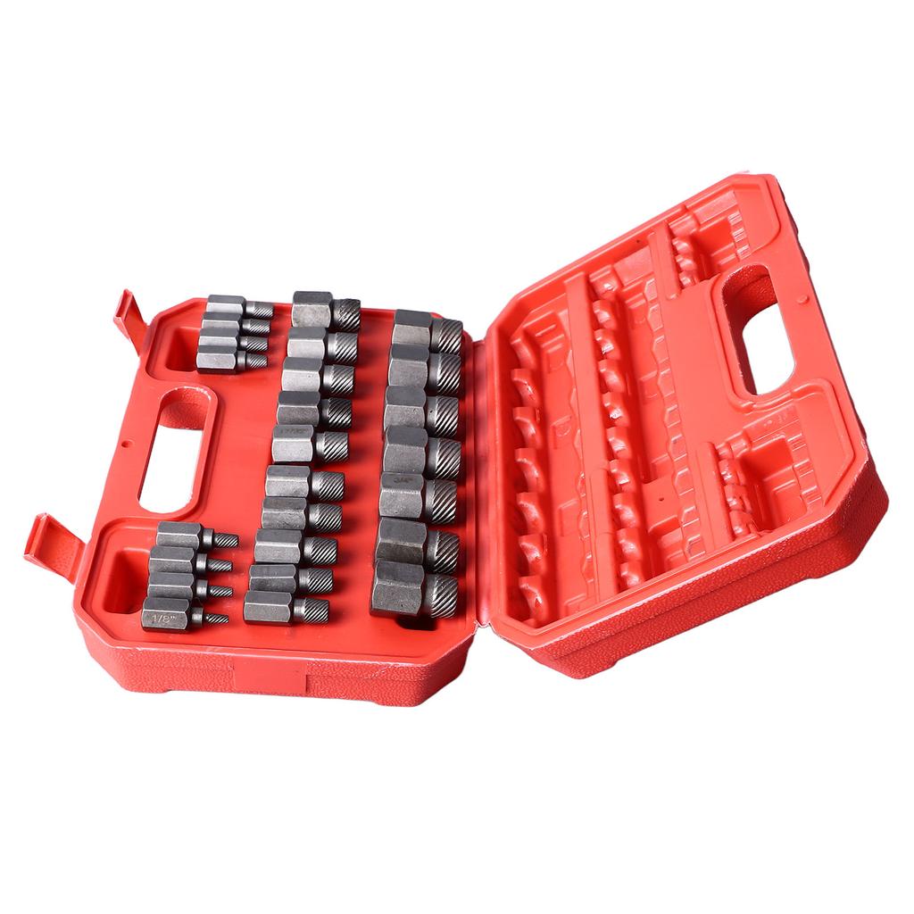 25 шт. экстрактор для поврежденных винтовых болтов экстрактор для извлечения болтов инструмент для ремонта и обслуживания