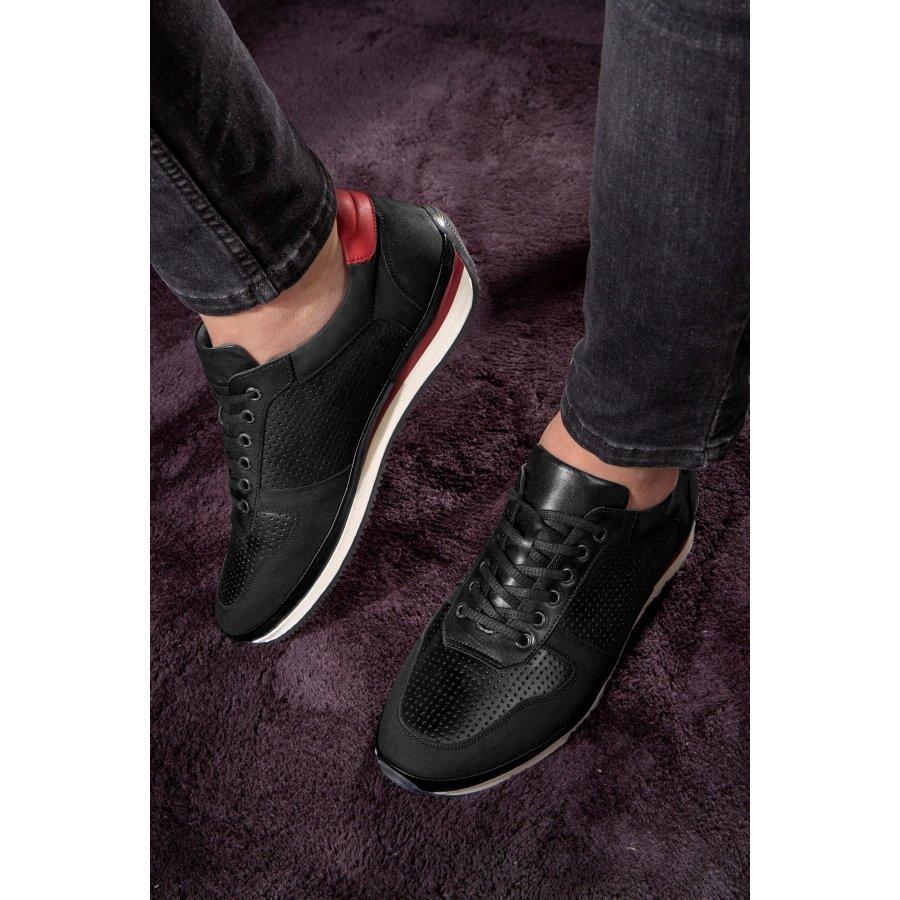 Мужская повседневная спортивная обувь из натуральной кожи