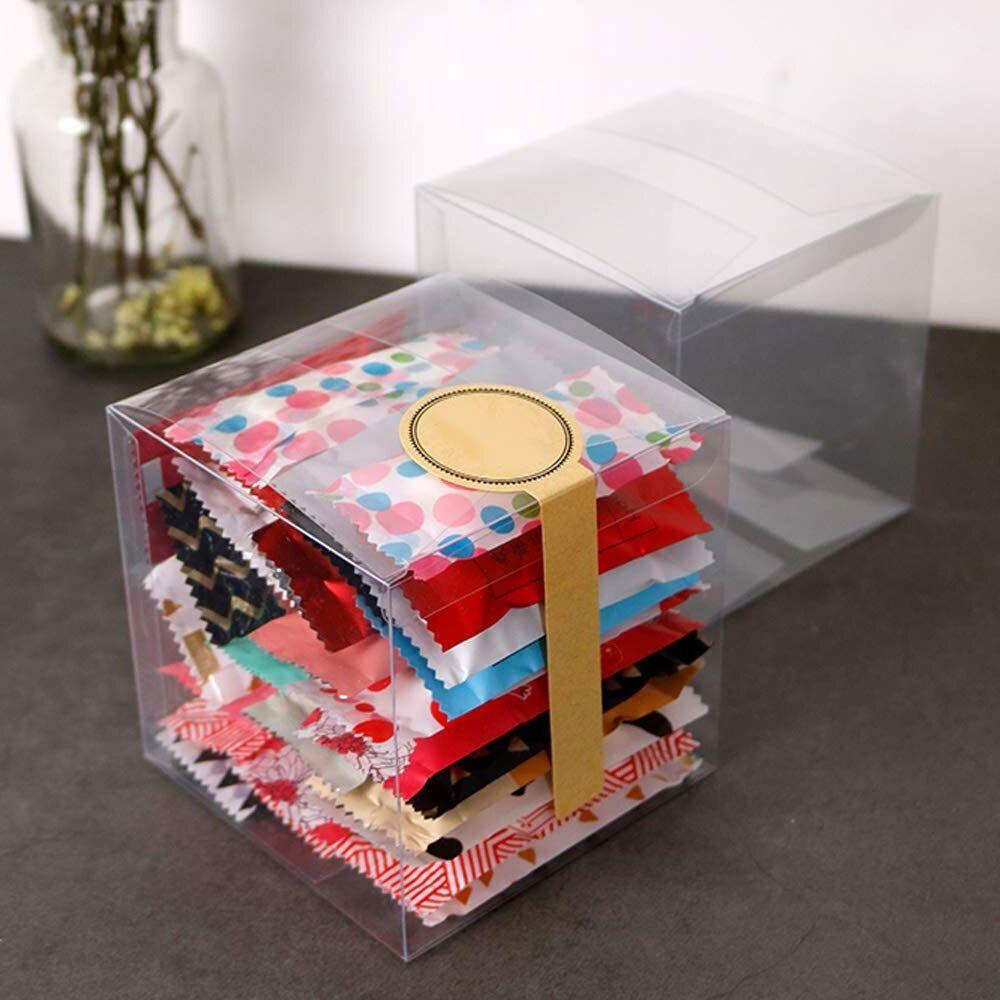 Свадебный дисплей для хранения Прозрачная упаковочная коробка Шоколадный мешок Коробка для конфет Прозрачные пластиковые коробки