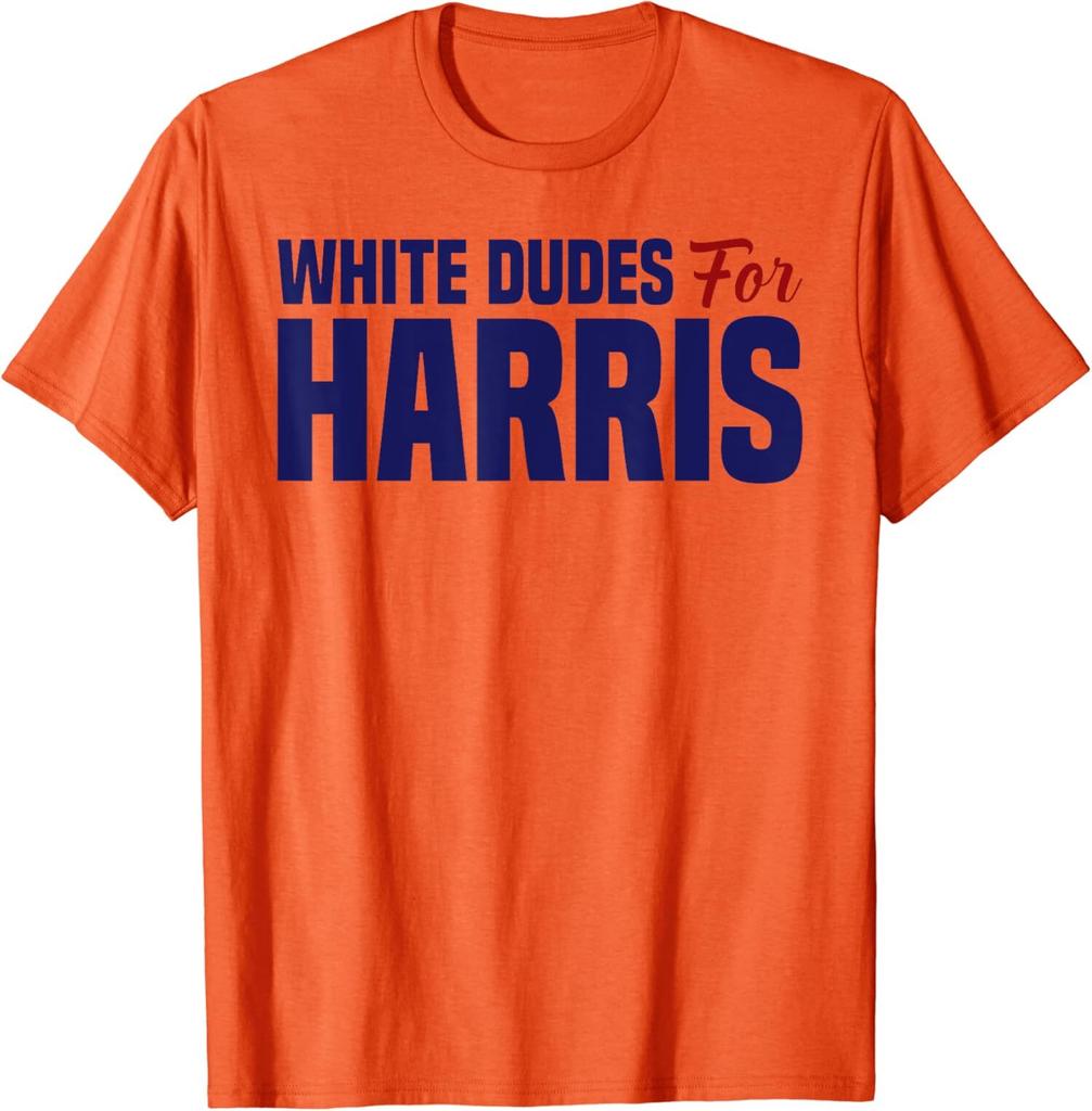 White Dudes for Harris candidate for president Unisex T-Shirt