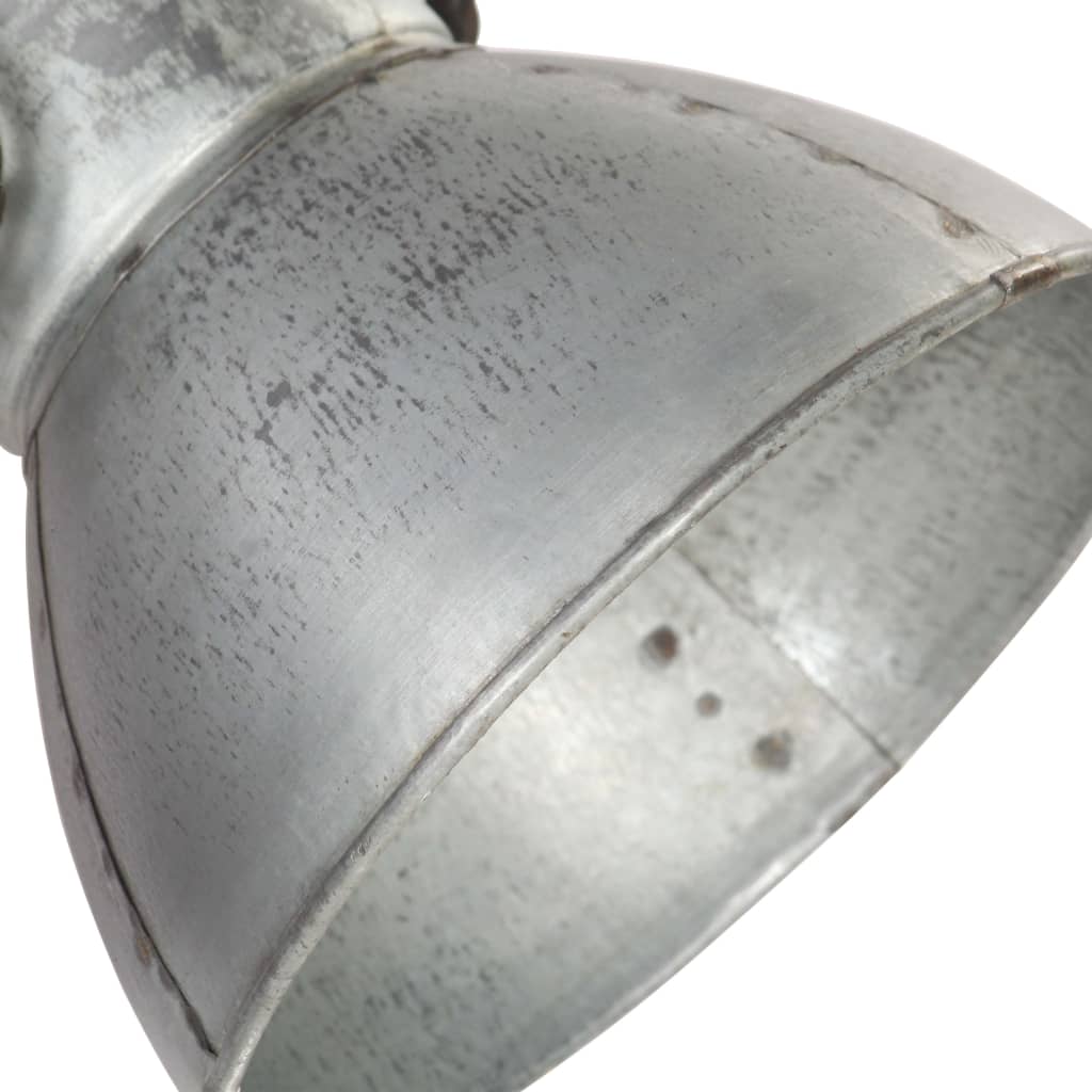 Wall Lamp Industrial Style Silver 45 x 25 cm E27