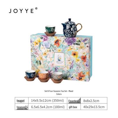 Китайский керамический чайный набор JOYYE из 9 предметов