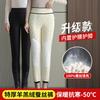 Extra Thick Lamb Wool Knee Pads Thermal Pants Women's Outer Wear Fleece Thickened Leggings Extra Thick Silk Cotton Pants