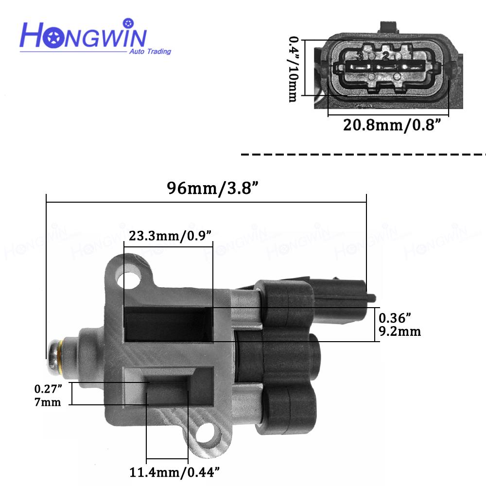 Idle Air Control Valve For Hyundai i10 1.2 2007-2019 IDLE SPEED CONTROL VALVE 35150-03000 3515003000 35170-26910 3517026910