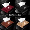 pdsh9 Car Tissue Box Storage Bag Tissue Box Holder for Mitsubishi Pajero Outlander XL Montero Lancer Triton l200 Galant Accessories