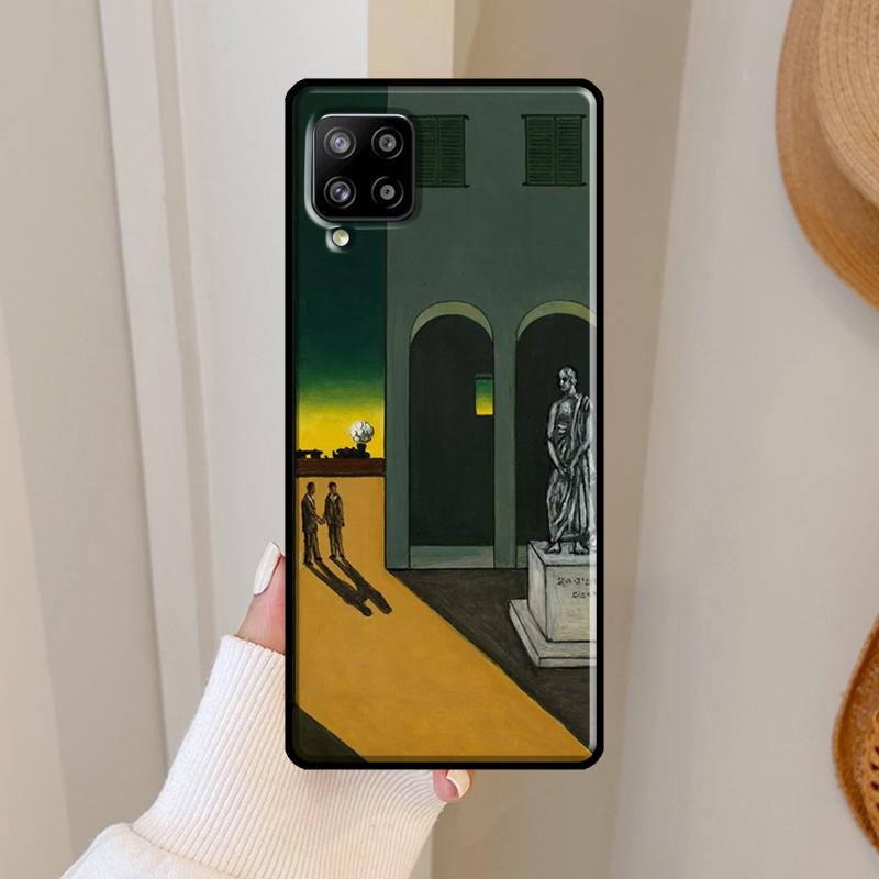 Художественный чехол Giorgio De Chirico для Samsung Galaxy A05 A06 A16 A26 A36 A56 A53 A32 A52 A33 A13 A55 A35 A15 A14 A34 A54