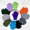 Kids Solid Color Knitted Gloves for 5-10years Students Winter Warmth Outdoor Cycling and Daily Cold Weather Wear Mittens