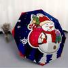 1pc Snowman Automatic Open/Close Umbrella, Portable Folding umbrella for Everyday Use yy250826034