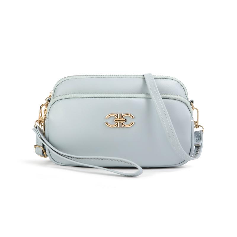 Гуанчжоу женская сумка модная мини-сумка через плечо большая вместимость однотонная нишевая простая женская маленькая сумка