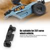 Remote Control Toy Parts 25T Rolling Servo Fixed Frame Aluminum Alloy RC Car Upgrade AccessoriesBlack