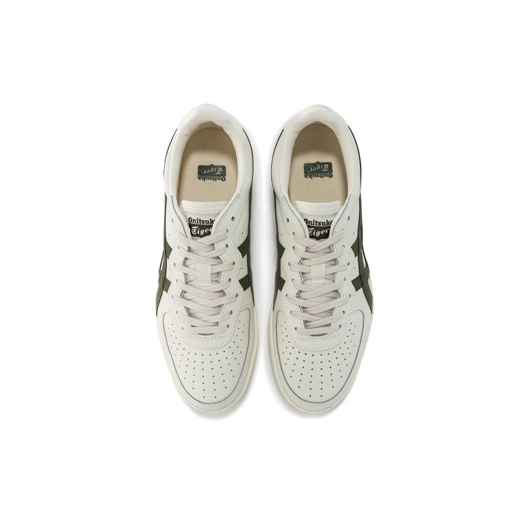 ONITSUKA TIGER Gsm Синтетическая кожа Двухслойная коровья кожа Повседневная обувь Унисекс Кроссовки Бежевый 1183B701-105
