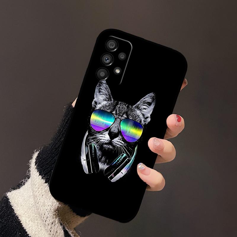 Милый Мультяшный Чехол-Бампер Для Samsung A33 A53 A73 Мягкий Силиконовый TPU Чехол Для Телефона Samsung Galaxy A72 4G 5G Защитный