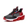 Anta Comfortable Non-Slip Shock Absorbing Wear-Resistant Low-Top Running Shoes Kids Sneakers Black Red 312215555-9