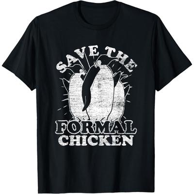 Save The Formal Chicken Penguin T-Shirt