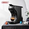 Многофункциональная кофемашина HiBREW H1A 4 в 1, высокое давление экстракции 19 бар, мощность 1450 Вт, прозрачный, съемный, пищевой, не содержащий BPA резервуар для воды.