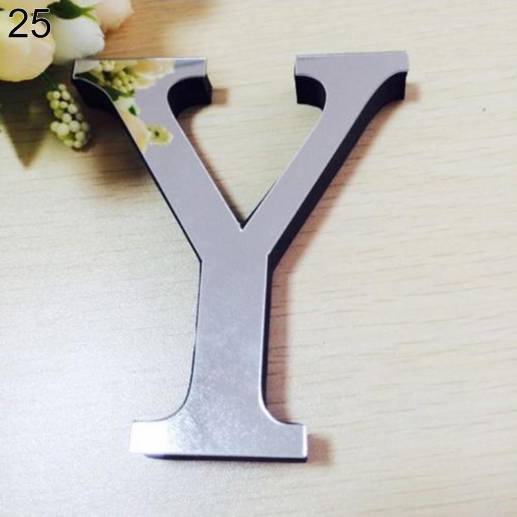 26 English Letters DIY 3D Decal Art Mural Wall Stickers Home Decor