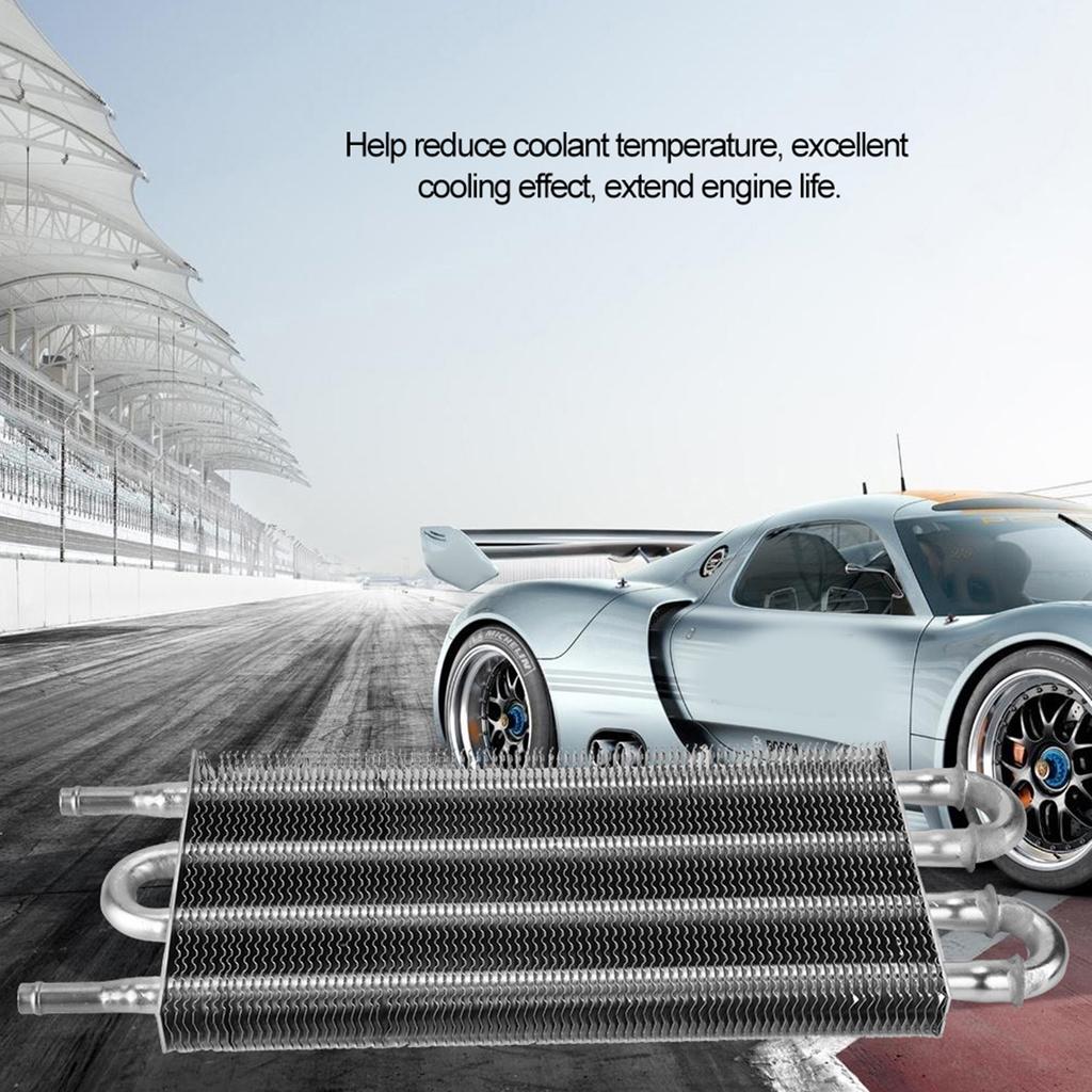 Автомобильный 4-рядный удаленный масляный радиатор коробки передач комплект автоматический ручной радиатор конвертер