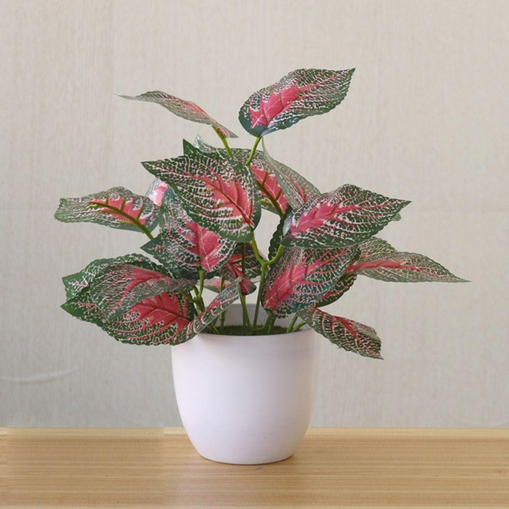 Зеленые Искусственные Растения Бонсай Искусственная Трава Симуляция Зелени Бонсай Реалистичный Горшечный Сциндапсус