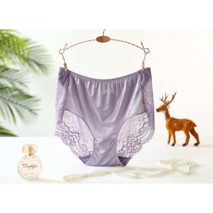 65-150 кг Большие трусики Женское нижнее белье большого размера Ice Silk Кружевное нижнее белье Женские прозрачные трусики с высокой посадкой