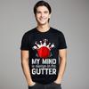 My Mind Is Always In Tshirts Family Short Sleeve Casual Pure Cotton Round Neck Unisexs Tees Street Tshirts Valentine Day