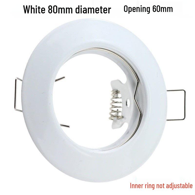 Brushed Nickel GU10 MR16 LED Ceiling Spotlight Brackets