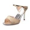 Summer New Women's Shoes Fish Mouth Thin Heel High Heel Sexy Sequins Fashion Women's Sandals Female Hair