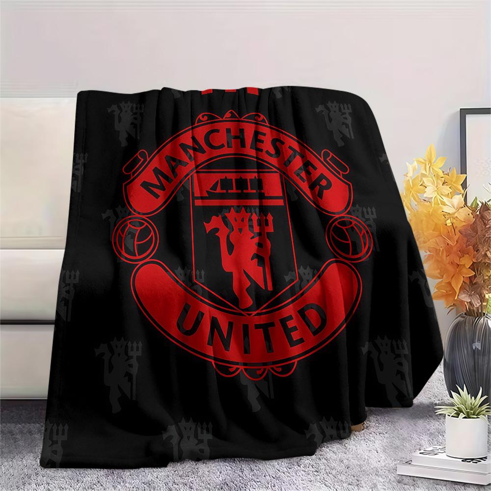 Manchester United Flannel Blanket, High quality Comfortable for All Seasons, Home Decor, Warmth and Comfort