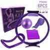 Pilates Ring Sports Home Fitness Yoga Leg Arm Muscle Trainer Balance Exercise Workout Gym Equipment Ball Loop Band