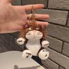 Нетоксичный Забавный Ключница Кот Люцифер Плюшевый Подвеска Креативный Котенок Косоглазый Подвеска на Сумку Кукла Маленькая Кукла 12 см