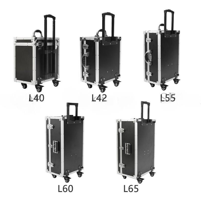 Противоударный чемодан для оборудования, защита инструментов, запираемый багажный отсек, алюминиевый ящик для инструментов на колесах