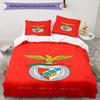 3 шт. С.Л.. Постельное белье Benfica Комплект Пододеяльник Застежка Включает 1 пододеяльник и 2 наволочки, Мягкое и удобное для всех сезонов.