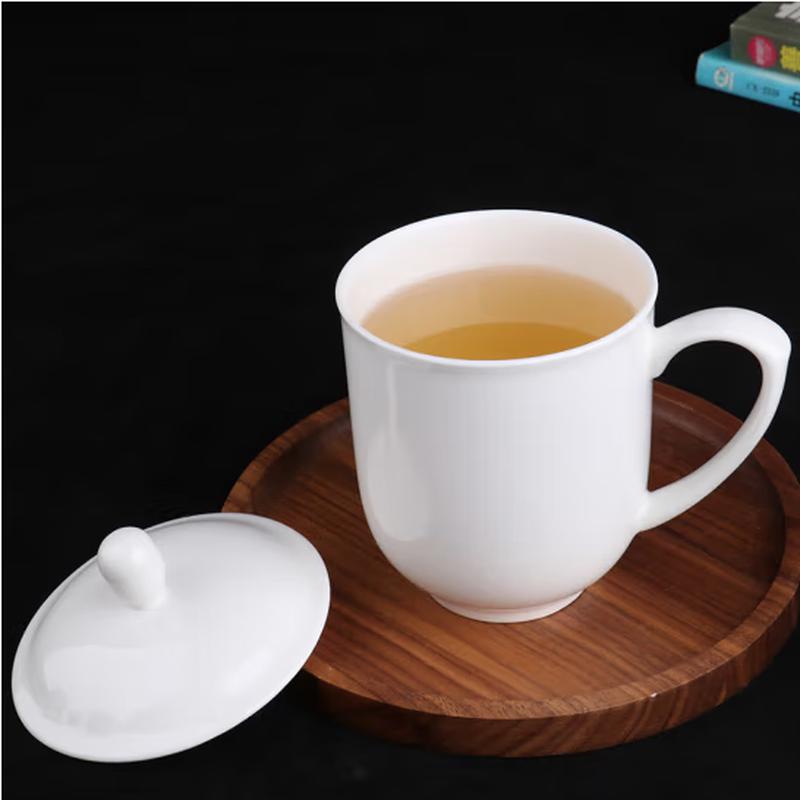 Taishun Ceramic White Conference Mug 320ML