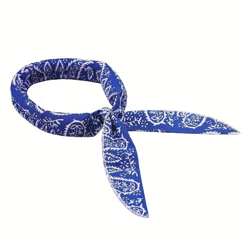 Summer Pet cooling scarf/collar for Cats Dogs Adjustable strap design suitable for summer beach walks, runs, and hikes