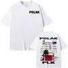 Rapper Plk Polak Album Series 2025 Cover Tshirts for Unisex Vintage 90s Hip Hop Street T Shirt Unisex Casual 100 Cotton Tshirt Tops