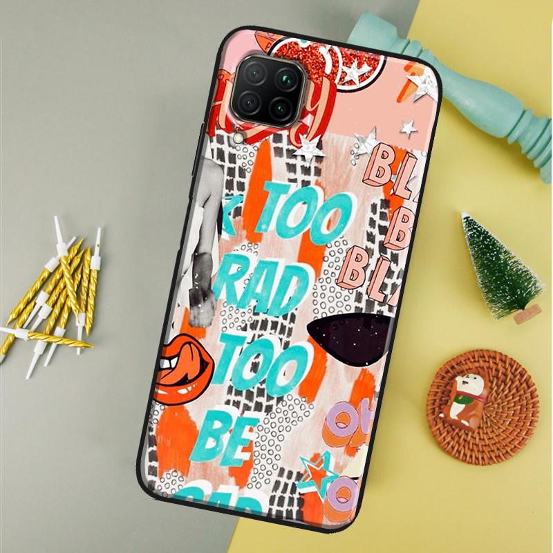 Summer Aesthetic Collage For Huawei P40 P20 P30 Lite P60 Pro Nova 12s 12i 11i 10 9 SE 5T Y91 Y90 Y60 Y70 Y72 Y61 Case