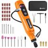 HARDELL Mini 4WD Modification Mini Router Handheld Router Set with 43 Rechargeable Cordless Pin Electric Rust and Crafting Recommended! 3.7V