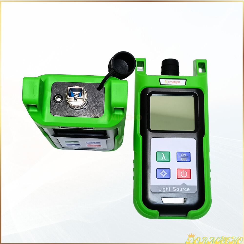 Optic Fiber Power Meter KPM-35-A + KLS-35 Fiber Optical Light Source+ KLS-35-S LS Cable Tester OPM Singlemode FTTH Green