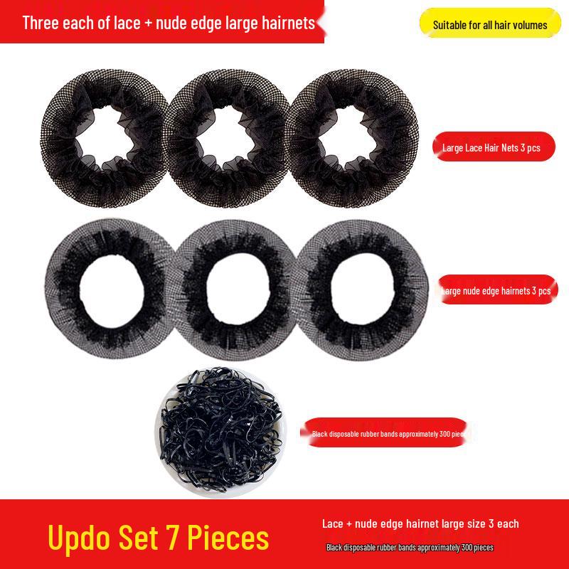 Детская сетка-снуд для волос для танцев по уровням - Аксессуар для пучка для девочки