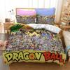 Популярный Аниме Dragon Ball Super Saiyan Сын Гоку Пододеяльник Комплект Постельного Белья Двуспальный Полуторный Для Детей Мальчиков Постельное Белье Пододеяльник Ги