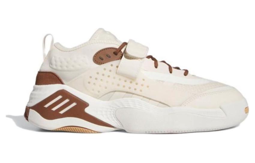 Мужские кроссовки Adidas Originals Streetball III Амортизация, Износостойкие, Низкие, Повседневные, Унисекс, Белые