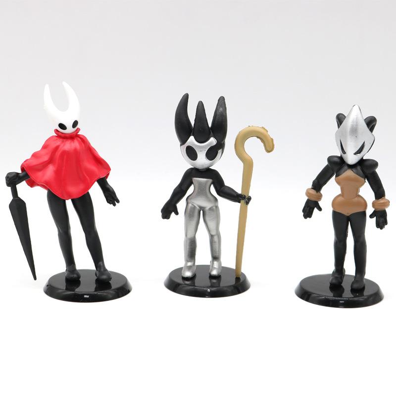 Игра Hollow Knight 2 Аниме Фигурка Silksong Hollow Knight Фигурка Действия Игрушка ПВХ Модель Кукла Подарок для Фанатов