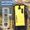 Водонепроницаемый рюкзак, сверхпрочная сумка для плавания с закручивающейся крышкой и передним карманом на молнии