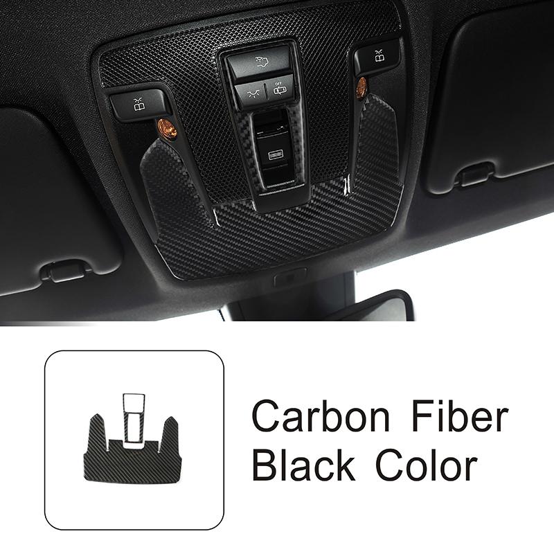 For Mercedes Benz CLA C117 GLA X156 A Class W176 2013-18 Car Front Reading Light Panel Cover Deoraction Trim Carbon Fiber Decals