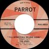 7inch Record TOM JONES - I'll Never Fall In Love Again / Onc PAR40018 Parrot 1967 Canada Rock Used