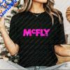 McFlys New Summer Trend Shortsleeved Unisexs and WoUnisexs Universal Pattern Largesized Comfortable Tshirt