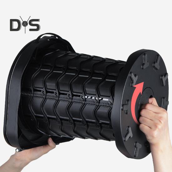 Выдвижной портативный туалет с большой грузоподъемностью, регулируемой высотой, портативный туалет для кемпинга, для использования в чрезвычайных ситуациях