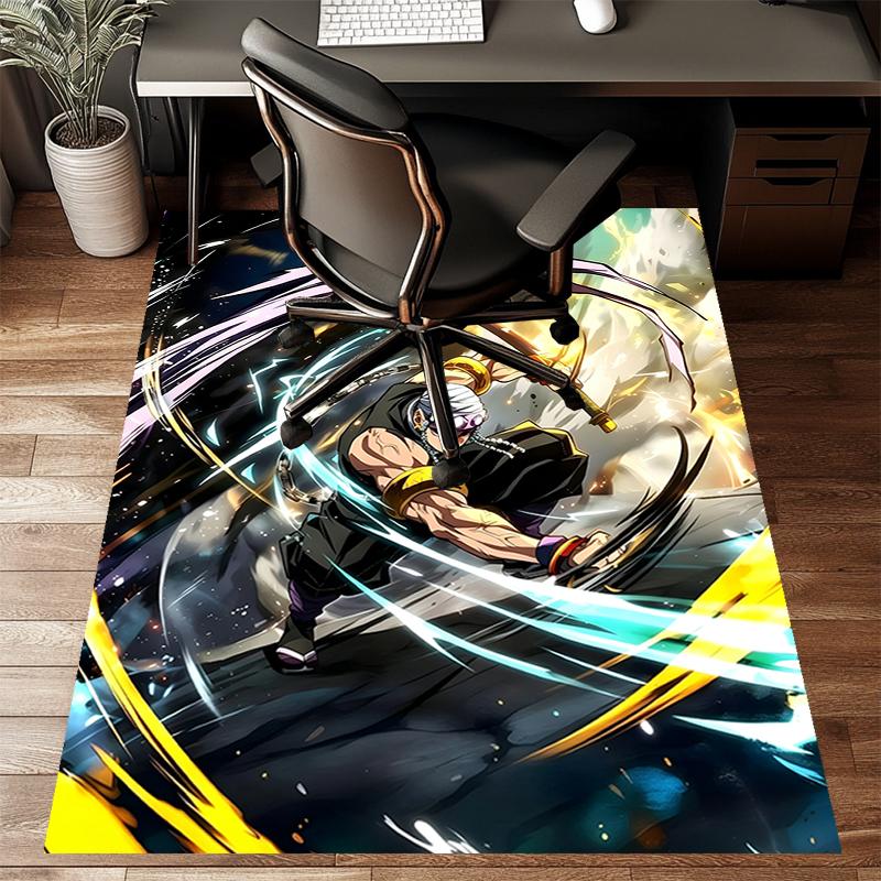 Uzui Tengen1Printed Area Rug Carpet for Bedroom Living Room Home Decor Rugs Mat Non Slip Mat Rug for Bedside